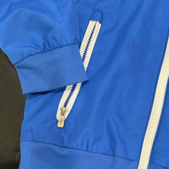 Nike Kids Blue and Black Raincoat - Picture 3 of 6